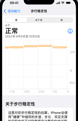 石阡iPhone手机维修如何在iPhone开启'步行稳定性通知'