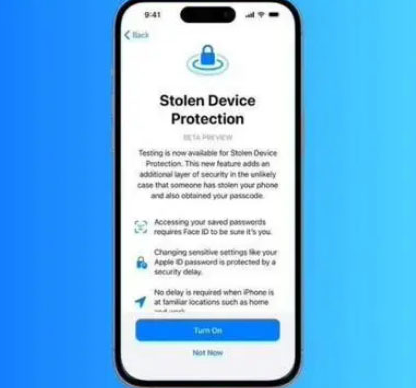 石阡苹果授权维修店分享被盗设备保护功能开启方法 