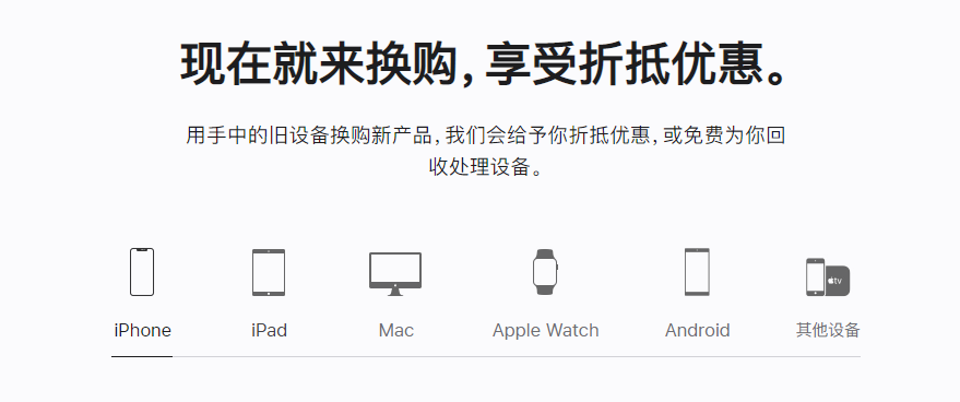 石阡苹果手机维修分享iPhone以旧换新的去处 