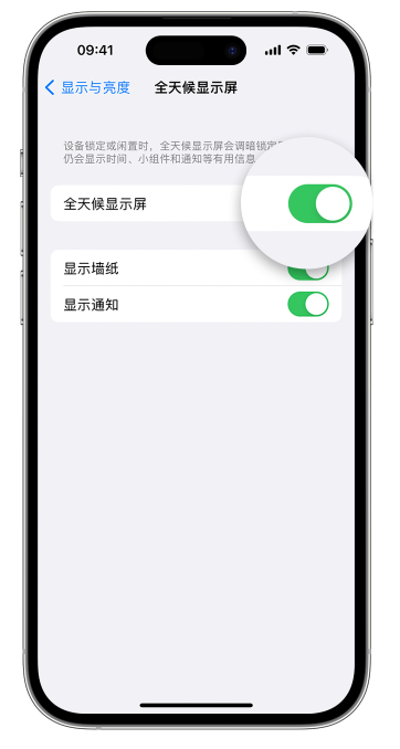 石阡苹果14维修店分享如何自定义 iPhone 14 Pro 常亮显示屏 